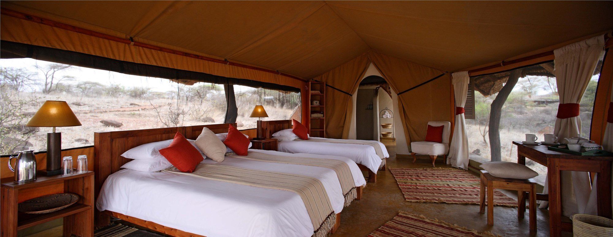 Elewana Lewa Safari Camp Hotel Timau Buitenkant foto